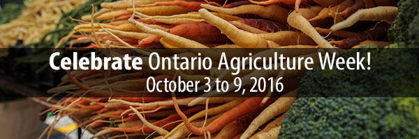 Ontario Agricultural Week 2016 Ontario Agricultural Week 2016