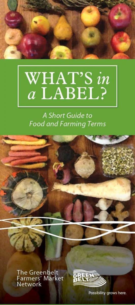 Ontario local food labelling